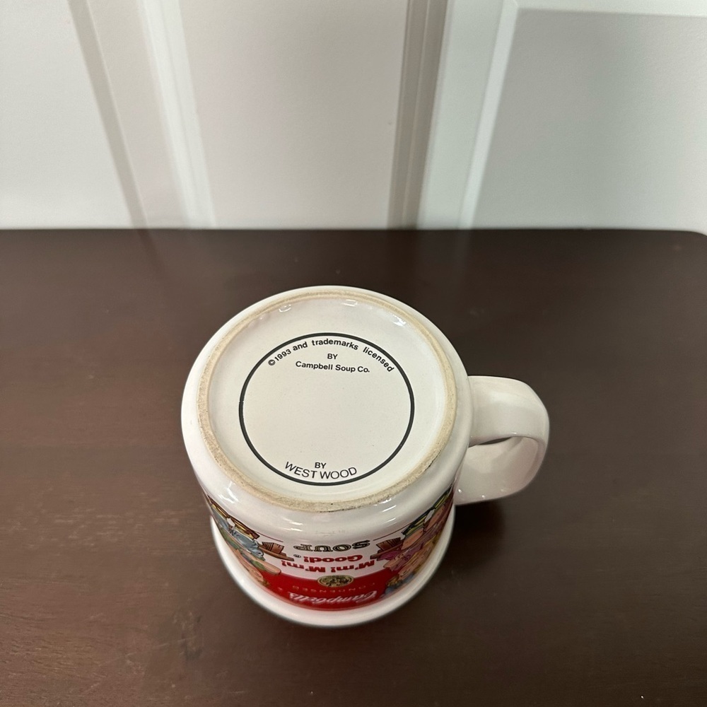 CAMPBELL SOUP COMPANY 1993 Vintage "M'm M'm Good" 14 oz. Soup/Coffee Mug - Picture 4 of 4